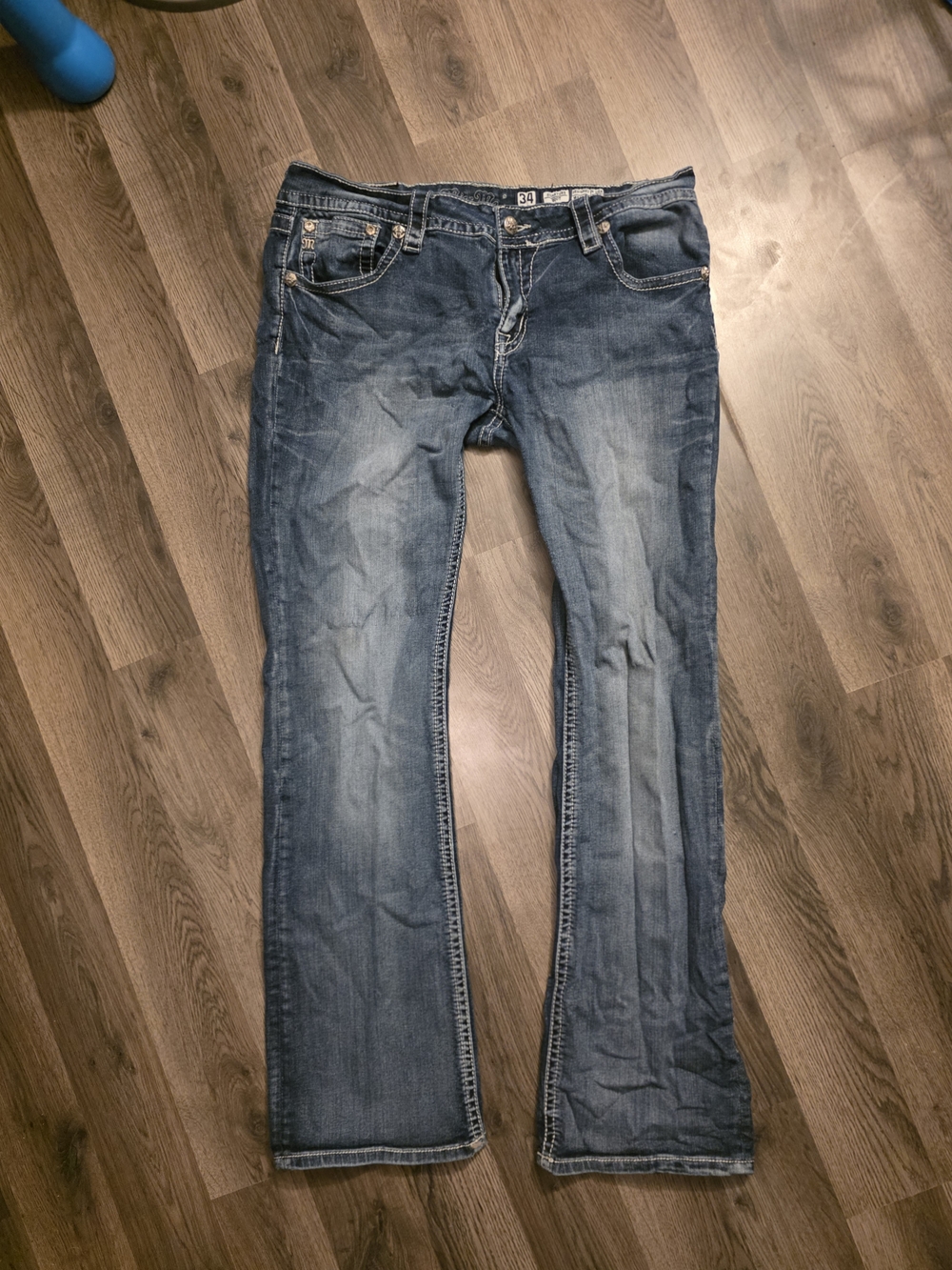 Women’s Blue Denim Jeans - Classic Mid Wash